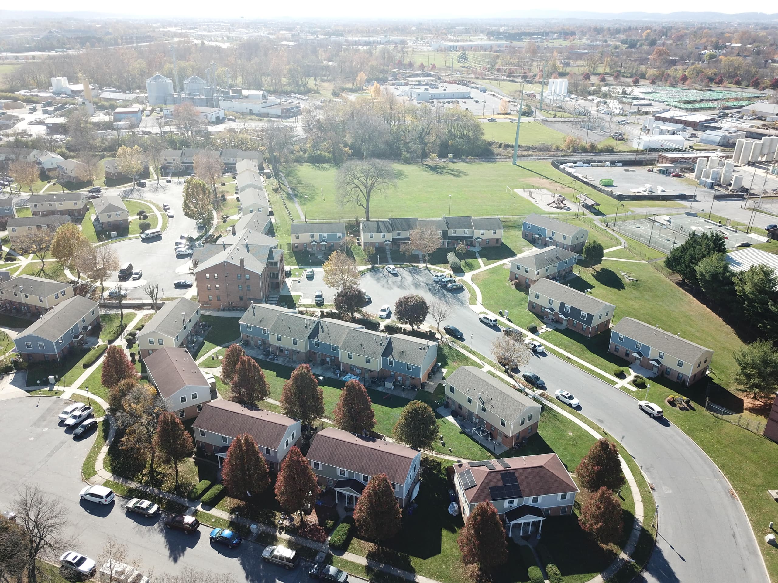 Legacy homes at Lucas Village prior to demolition approval by HUD Section 18