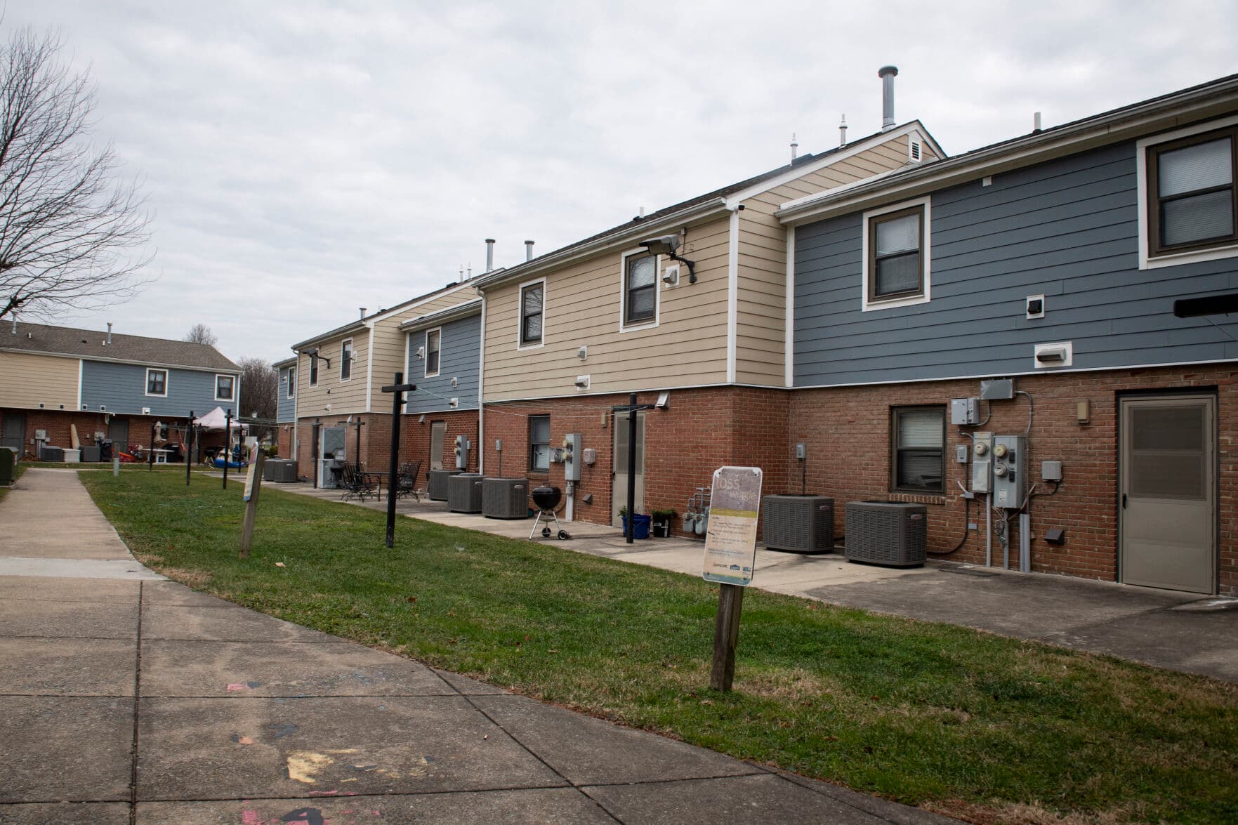 Former Lucas Village site in Frederick after resident relocation